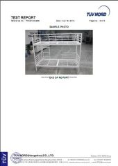 EN747 Report certificate from Jinhua Bonuo Furniture Co, Ltd