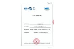 Stone Inspection certificate from Foshan Sanmika Building Materials Co., Ltd