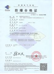 certificate certificate of Anhui Tongyi Instrument and Control Technology Co., Ltd. – certificate photo, supplier certificates section