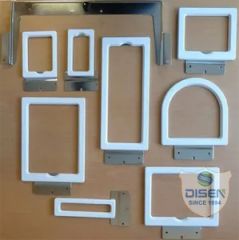 Custommost Popular in Apparel Machine Parts Embroidery Hoops Frames for T Shirt Garments Embroidery Machine - Image 4