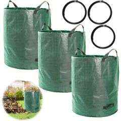 Garden Waste Bags Plastic Garbage Bag Origin China Trademark TWS Plastic Net / Plastic Rope / Specification customized Model NO. TWS-Garden Waste Bags - Image 5