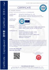 CE certificate of Jining Sich Machinery Co., Ltd. – certificate photo, supplier certificates section