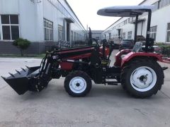 30HP 35HP 4WD Wheel Small Agricultural Tractor Machine with Front End Loader - Image 6
