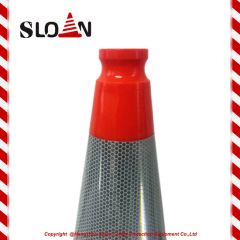 28 Inch American Style Road Traffic Safety PVC Cone for Construction Site - Image 3