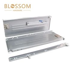 OEM Furniture Telescopic Rails Tool Box Rrunners Cabinet Rollers Hardware Shelf Drawer Slide - Image 2