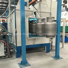 Powder Coating Spray Booth for LPG Gas Cylinders, Electrostatic Powder Coating Line/System* - Image 4