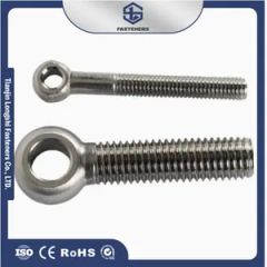 Stainless Steel O-Ring Eyelet Screw Fastener Full Thread Eye Screw Swing Eye Bolt DIN444 - Tianjin Longshi Fasteners Co., Ltd.