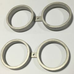 Die Casting Aluminum Fence Double Rings Application Villa Baluster Aluminum HS Code 7616999000 Design Style Modern Function - Image 2