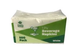 Lunch Serviettes Design Paper 1 Ply Restaurant Napkin - Image 2