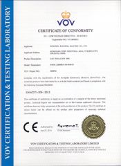 CE certificate for gas insulation RMU-HXGN(RMR)-C-40.5 certificate from Wenzhou Rockwill Electric Co., Ltd.