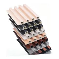 2022 New Color WPC Wall Panel White Building Interior Co-Extrusion Interior WPC Wall Panel - Image 4