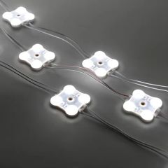 Waterproof DC 12V LED Module SMD 2835 with Injection 4 Lens White LED Module for Advertising Light Box - Image 2