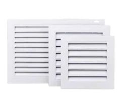 Rustproof and Weather-Resistant Aluminum Air Return Louver Cover for Wall - Image 4