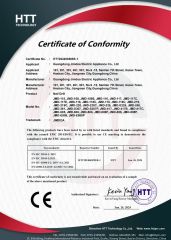 EMC certificate from Foshan Elesecret Electronics Technology Co Ltd