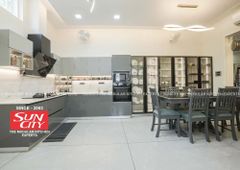 Modular Kitchen Material Wooden Warranty 5 Years Appearance Modern Hardware Brand Hettich Delivery Period 45 days Finish 2mm Acrylic - Image 1
