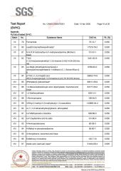 REACH Compliance certificate of CB (XIAMEN) INDUSTRIAL CO., LTD. – certificate photo, supplier certificates section