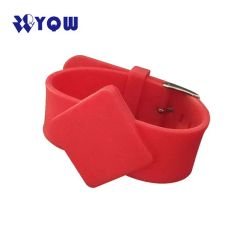 Custom 125kHz RFID Plastic Medical ID Bracelets / Smart Card - Image 2