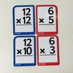 Custom Flash Teaching Math Cards with Box Children School Students Education - Image 3