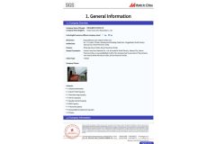 SGS Certification certificate from Henan Yumo New Materials Co., Ltd.