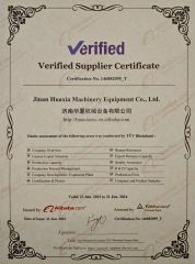 Strength certification certificate from Shandong Fast CNC Machinery Co., Ltd