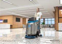 Commercial Cleaning Equipment Push Type Floor Srubber Dryer Hand Push Cleaning Machine Floor Scrubber - Deli Machinery Shandong Co., Ltd