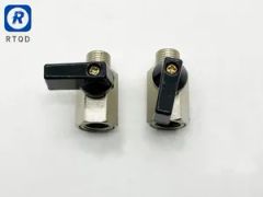 Pneumatic Mini Ball Valve 2 Thread 3 Thread 4 Thread Inner and Outer Teeth Switch Valve Brass Mini Ball Valve Jfl Series - Image 1