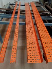 Wire Mesh Cable Tray Color Silver Thickness 2 mm Shape Rectangular Type Perforated Cable Tray Surface Finishing - Image 2