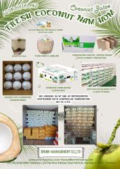 Fresh Coconut Brix Level 6-9° Brix Packaging 9 piece/carton box Weight Per Fruit 800–900 Grams Water Volume 300 –350 Ml Per Nut - Image 2