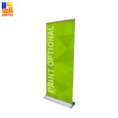 Roll up Banner Stand Advertising Display for Exhibition Print 1440dpi Trademark Jintu Size 3X3, 3X4 M HS Code 63079000 Style Floor-type - Shanghai Jin Tu Graphic Production Co., Ltd.