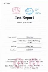 Control Cabinet protection class certificate from Hebei Shouke Yuantuo Technology Co., Ltd.