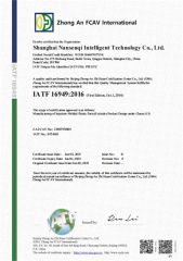 2 certificate of Shanghai Nanson Plastic Mould Co., Ltd. – certificate photo, supplier certificates section