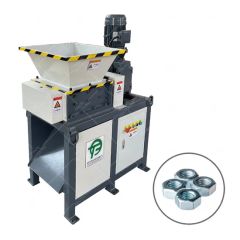 Double Shaft Small Industrial Used Metal Cardboard Shredder Machine Mini Paper Document Shredder - Image 1