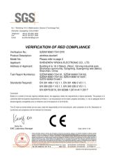 CE-Wireless Doorbell certificate from Guangdong Yiroka Technology Co., Ltd