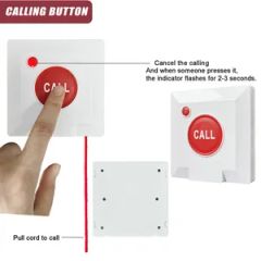 Hospital Wireless Call Nurse Emergency Button System - Image 4