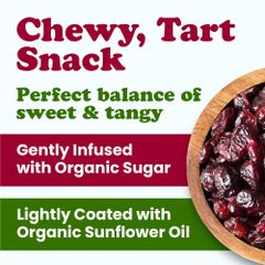 Organic Dried Cranberries – product photo 2, product detail gallery