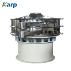 PP PE PVC Particle Sieving Machine Round Vibrating Screen for Industry - Xinxiang Karp Machinery Equipment Co., Ltd.