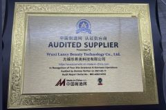 GOLD SUPPLIER certificate of Wuxi Lancy Beauty Technology Co., Ltd. – certificate photo, supplier certificates section