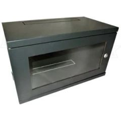 Wall Mount Network Cabinet 6u9u12u15u Two Fan 4-18u Cold-Rolled Steel CE ISO RoHS New - Wuhan Unique Mechanical & Electrical Equipment Co., Ltd.
