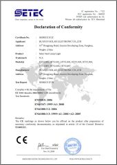 Our certificates certificate from Zhongdi (Ningbo) Energy Co., Ltd.