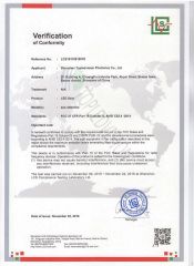 FCC Certificate-1 certificate of Shenzhen Topledvision Lighting Co., Ltd. – certificate photo, supplier certificates section
