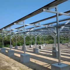 Agricultural Installation System Farm Shed Solar Energy Support Environmental Protection High Quality Lntelligent System Adjustable Angle - Xiamen Wintop New Energy Tech Co., Ltd.