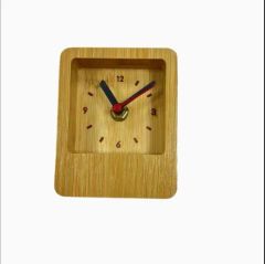 Unique Solid Wood Mini Desk Clocks Trademark Ebei HS Code 4421909090 Model NO. EB-A1205 Color Natural Color Origin Fujian China - Image 6