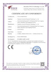 CANWORLD Electric CDE800 CE (EMC+LVD) Certificate certificate from Shenzhen Canworld Electrical Technology Co., Ltd