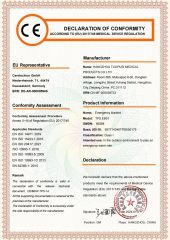 CE of Emergency blanket certificate from Hangzhou Tuopusi Medical Products Co., Ltd.
