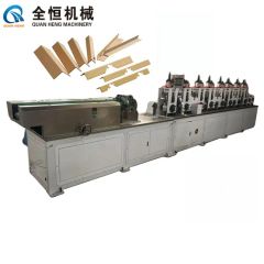 Corrugated Cardboard Angles Edge Boards Kraft Paper Pallet Edge Protector Carton Corner Making Machine - Image 1