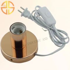 Electric Light Holder with Switch Decorative Lamp Base - Image 6