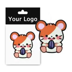 Factory Price Custom Logo Cute Hanging Car Paper Air Freshener - Image 5