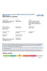 BSCI certificate of Ningbo Yongxin Aiduo Auto Parts Co., Ltd – certificate photo, supplier certificates section