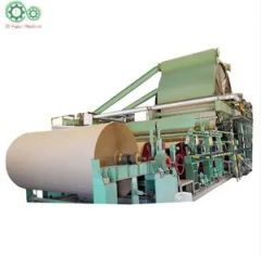 Best Price Fourdrinier Craft Kraft Liner Wheat Straw to Kraft Paper Machinery Paper Crafts Making Machine - Image 6