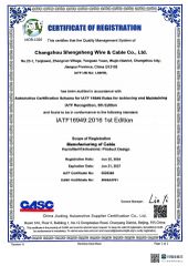 IATF certificate from Mosstee (Changzhou) Technology Co., Ltd.